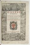 GALENUS, CLAUDIUS. Opera. Vols. 1 and 2 only, bound in one. 1609